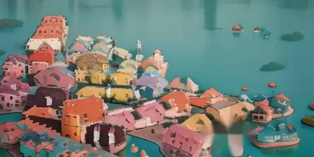 Widokówka z Portu Miętowego
